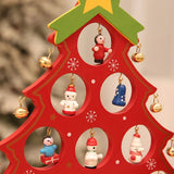 Wooden,Christmas,Ornaments,Festival,Party,Table,Decorations