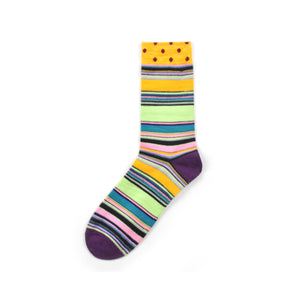 Men's,Street,Classic,Geometry,Striped,Cotton,Socks