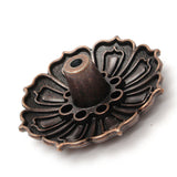 Holes,Alloy,Lotus,Flower,Incense,Burner,Holder,Plate,Stick,Incense