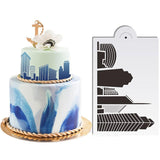 Plastic,Civic,Architecture,Stencils,Fondant,Cookie,Baking,Mould,Decorating