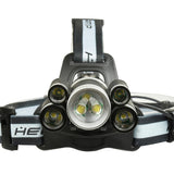 XANES,2508B,2800LM,5Modes,Charging,Whistle,Headlamp,18650,Battery