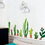 Miico,Creative,Cartoon,Cactus,Removable,Decorative,Decor,Sticker