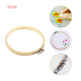 Practical,Cross,Stitch,Machine,Bamboo,Frame,Embroidery,Round,Needlecraft