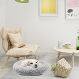 Luxury,Fluffy,Puppy,Round,Donut,Cushion