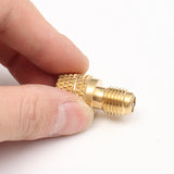 R134a,Brass,Adapter,Fitting,Female,Valve