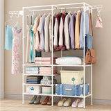 Heavy,Clothes,Garment,Hanging,Display,Stand,Storage,Shelf