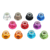 Suleve,M3AN7,10Pcs,Flange,Nylon,Aluminum,Alloy