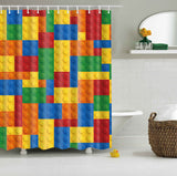 Dazzling,Design,Colorful,Pattern,Bathroom,Waterproof,Polyester,Fabric,Shower,Curtain