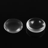 100Pcs,Round,Clear,Glass,Cabochon,Cameo,Crystal,Magnify,Cover