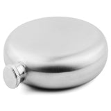 Mirror,Glossy,201Stainless,Steel,Round,Whiskey,Flask,Portable,Alcohol,Flask,Bottle