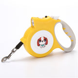 Retractable,Leash,Walking,Automatic,Traction,Flashlight