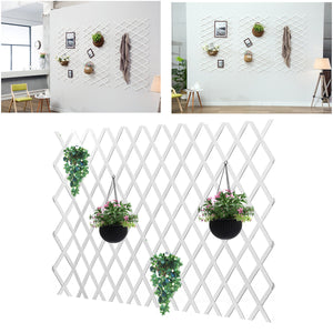 Anticorrosive,Flower,Frame,Frame,Decorations,Hanging,Telescopic,Wooden,Fence