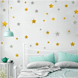 Removable,Vinyl,Stars,Sticker,Window,Sticker,Nursery,Decor