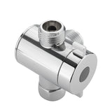 Shower,Diverter,Chrome,Shower,Components,Adjustable,Valve,Adapter