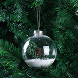 Christmas,Clear,Baubles,Shatterproof,Seamless,Plastic,Decor,Gifts