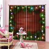 Print,Window,Curtain,Drapery,Screen,Panel,Christmas,Decoration