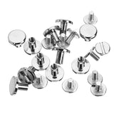 10pcs,Sliver,Chicago,Screw,Round,Rivet,Leather,Decoration,Bookbinding