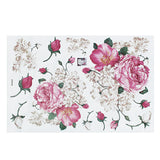 Peony,Flower,Blossom,Stickers,Decorations