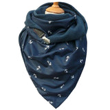 Women,Cotton,Thick,Winter,Outdoor,Casual,Solid,Printing,Scarf,Shawl