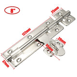 Stainless,steel,Latch,Slide,Barrel,Clasp