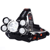 XANES,2500LM,Headlamp,Modes,Adjustable,Waterproof,2x18650,Battery,Charger,Light