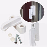 Plastic,White,Crescent,Window,Casement,Lever,Handle,Latch,Fastener