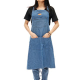 Unisex,Adjustable,Denim,Canvas,Denim,Aprons,Convenient,Pockets