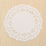 180pcs,3.5'',White,Paper,Round,Doilies,Wedding,Party,Craft,Decorations,8.8cm