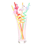 Kitchen,Drinking,Straw,Creative,Flamingo,Straw,Drink,Straws,Cartoon,Straws