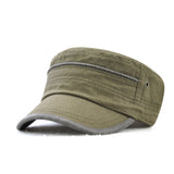 Adjustable,Cotton,Military,Cadet,Outdoor,Military,Sunscreen,Visor,Peaked