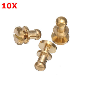 10Pcs,Brass,Nipple,Screw,Luggage,Accessories