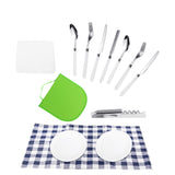 Deluxe,Cutlery,Outdoor,Multifunctional,Tableware,Camping,Tableware