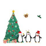 Miico,XL892,Christmas,Sticker,Decoration,Sticker,Window,Sticker,Decorative,Stickers