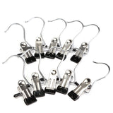 10Pcs,Stainless,Steel,Clothes,Hanger,Clips,Travelling,Laundry