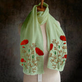 Women,Lightweight,Brief,Floral,Pattern,Elegant,Scarf,Shawl