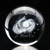 Laser,Carving,Galaxy,Crystal,Miniature,Model,Crystal,Craft,Decorations,Glass,Decoration