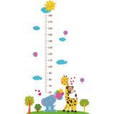 Miico,SK9340,Giraffe,Elephant,Painting,Heights,Sticker,Children's,Kindergarten,Decorative,Sticker