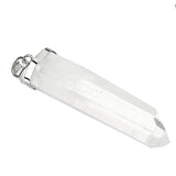 Natural,Clear,Crystal,Tourmaline,Column,Chakra,Pendant,Birthday