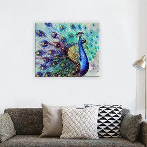 Peacock,Diamond,Painting,Craft,Decor