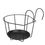 Metal,Flower,Holder,Stand,Hanging,Basket,Plant,Garden,Storage