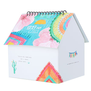 Calendar,Folding,House,Desktop,Table,Paper,Storage,Daily,Organizer