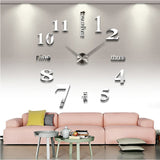 Living,Decorations,Bedroom,Stickers,Clock,Personality,Mirror,Clock,Clock