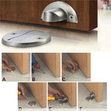 Alloy,Magnetic,Holder,Stopper,Doorstop,Floor,Mounted,Safety,Catch