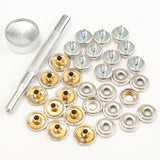 10Set,Stainless,Steel,Cover,Canopy,Fittings,Fastener,Tools