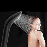 Shower,Pressure,Rainfall,Shower,Black,Shower,Water,Saving,Filter,Spray,Nozzle,Pressure,Water,Saving