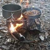 Stainless,Steel,Stove,Outdoor,Camping,Heating,Cooking,Bonfire,Campfire