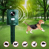 Ultrasonic,Solar,Power,Animal,Repeller,Repellent,Garden,Deterrent