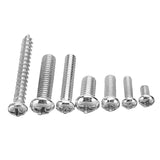 Suleve,MXSP4,Stainless,Steel,Phillips,Round,Screws,Washers,Assortment