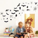 Halloween,Removable,Spider,Stickers,Decal,Sticker,Window,Background,Office,Theme,Party,Decoration