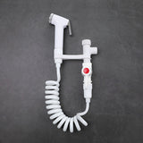 Portable,Bidet,Sprayer,Handheld,Toilet,Bidet,Retractable,Spring,Adapter,Mounting,Bracket,Switch,Toilet,Cleaning,Tool"